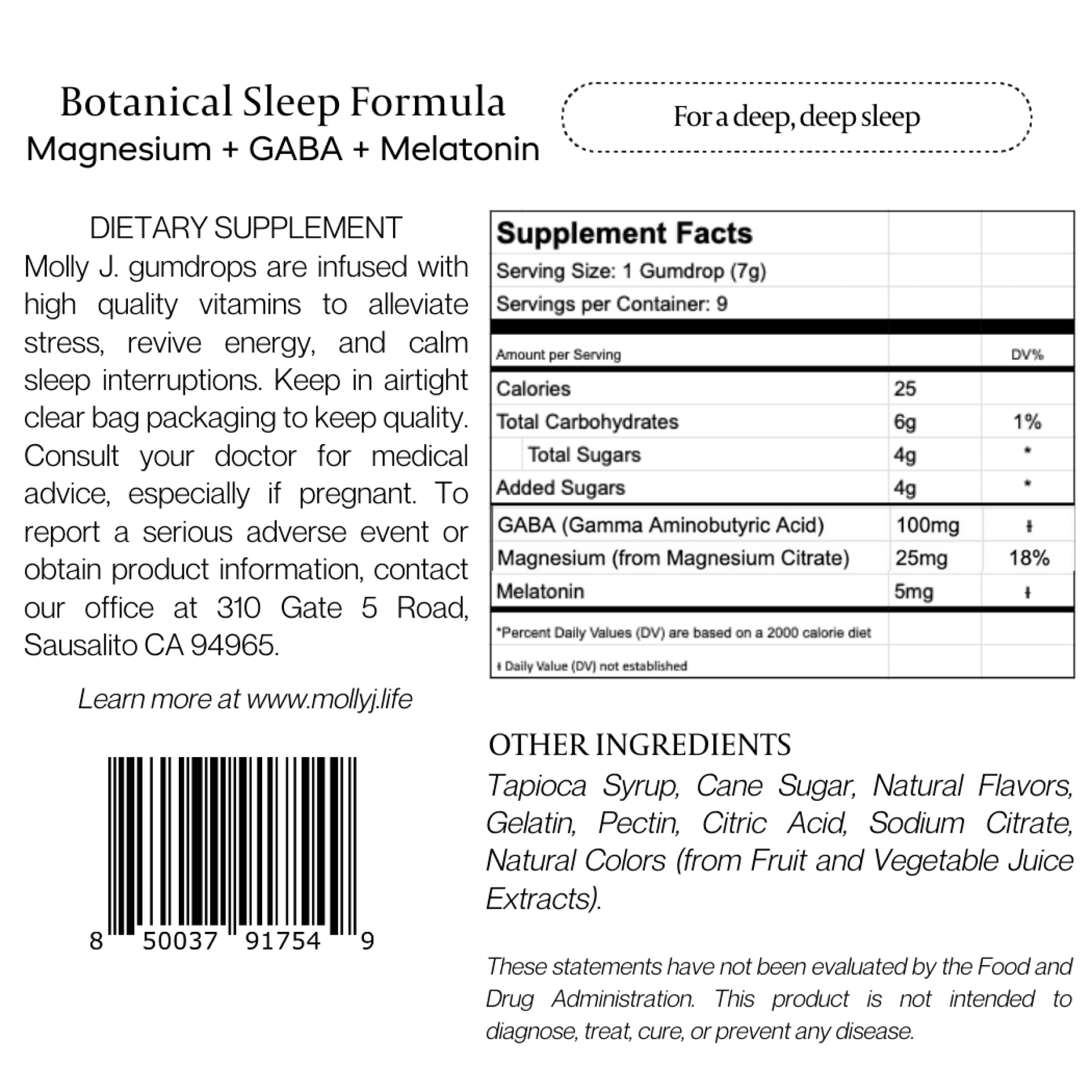 Botanical Sleep Formula